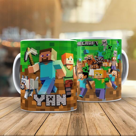 Caneca Minecraft