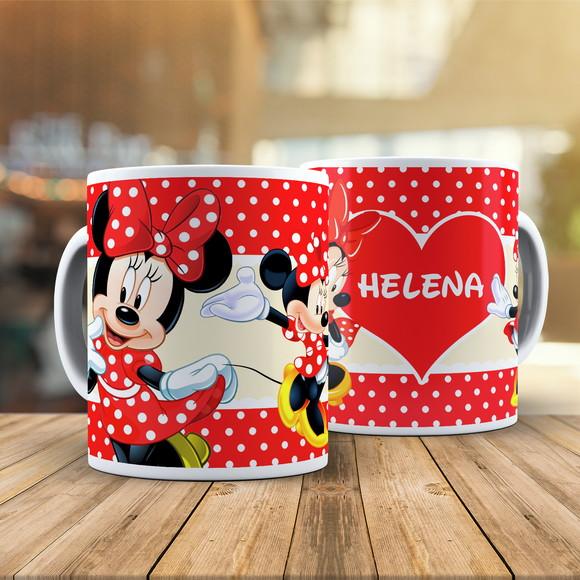 Caneca Minnie Vermelha