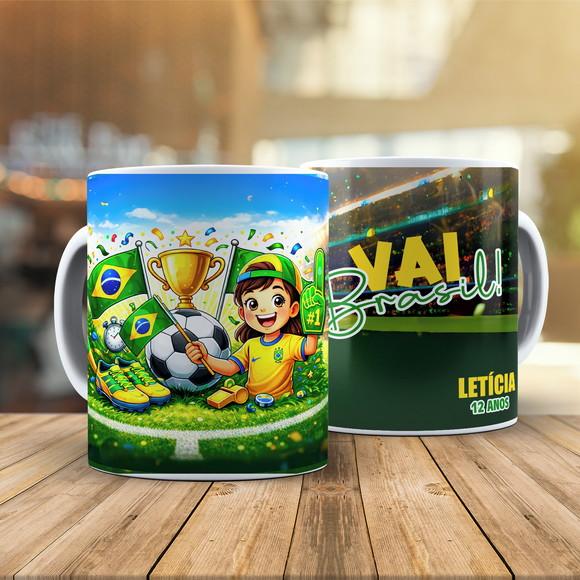 Caneca Torcedora Brasil