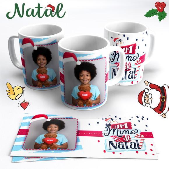 Caneca Um Mimo de Natal com Foto