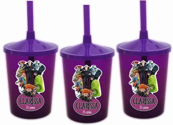 Copo Shake com Canudo Transilvânia