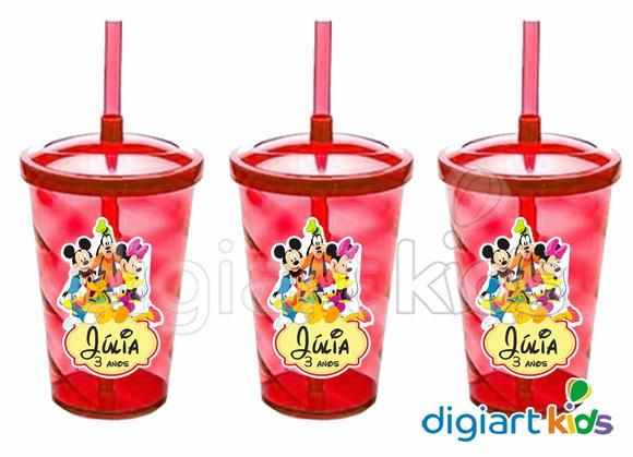 Copo Shake Twister - Mickey e amigos