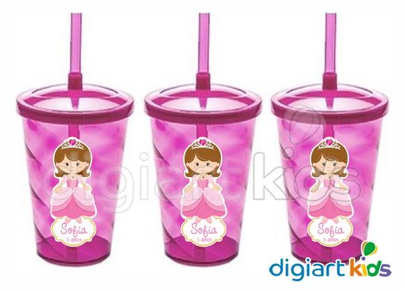 Copo Shake Twister - Princesa