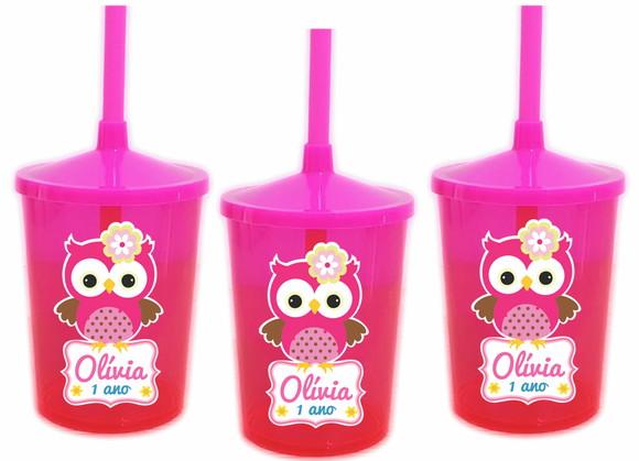 Copo Shake Twister Corujinha