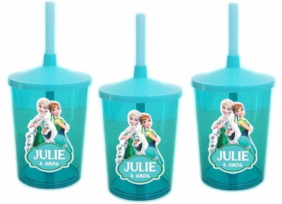 Copo Shake Twister Frozen Fever