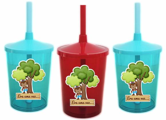 Copo Shake Twister Lobo Mau