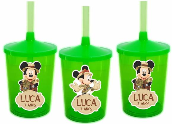 Copo Shake Twister Mickey Safari