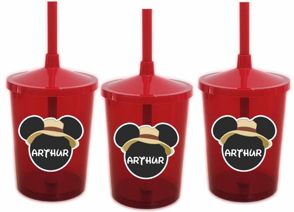 Copo Shake Twister Mickey Safari