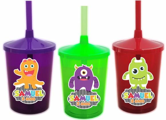 Copo Shake Twister Monstrinhos