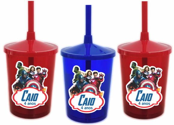 Copo Shake Twister Os Vingadores