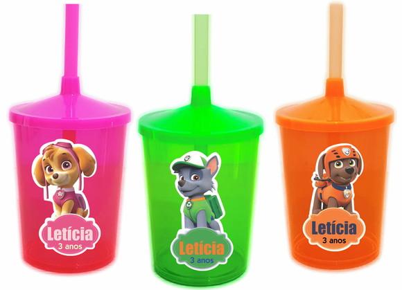 Copo Shake Twister Patrulha Canina