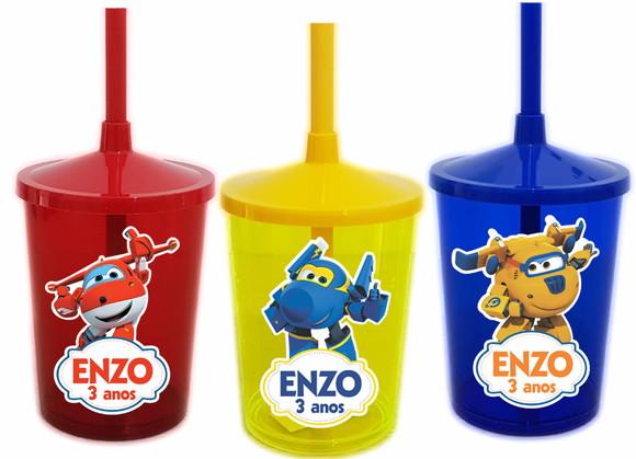 Copo Shake Twister Super Wings