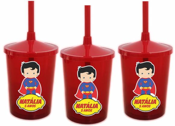 Copo Shake Twister Superman