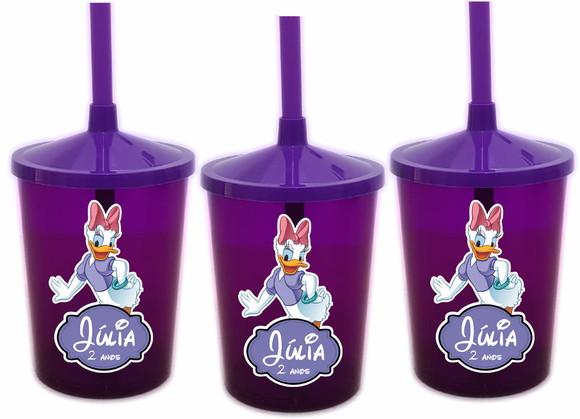 Copo Shake Twister Turma do Mickey - Pato Donald e Margarida
