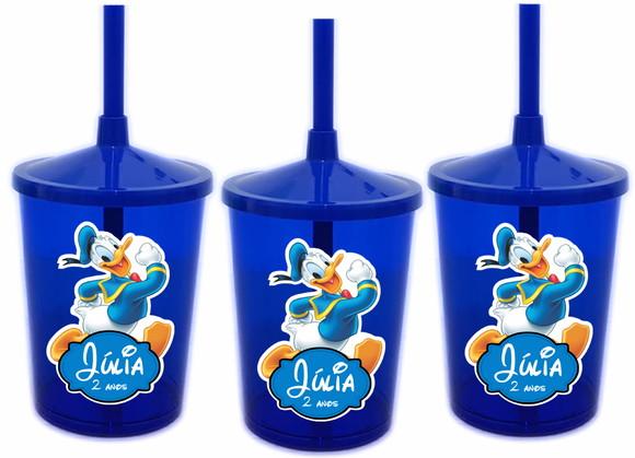 Copo Shake Twister Turma do Mickey - Pato Donald e Margarida