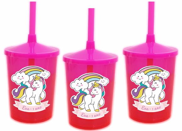 Copo Shake Twister Unicórnio
