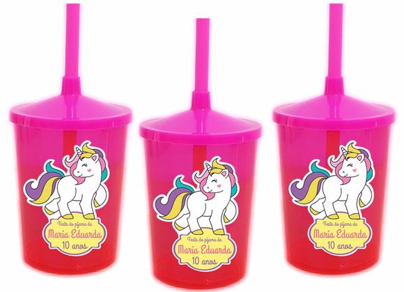 Copo Shake Twister Unicórnio