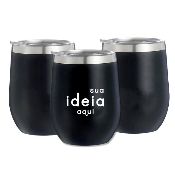 Copo Térmico 350ml com Tampa de Acrílico Personalizado