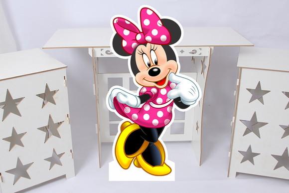 Display de Chão 75cm Minnie Rosa