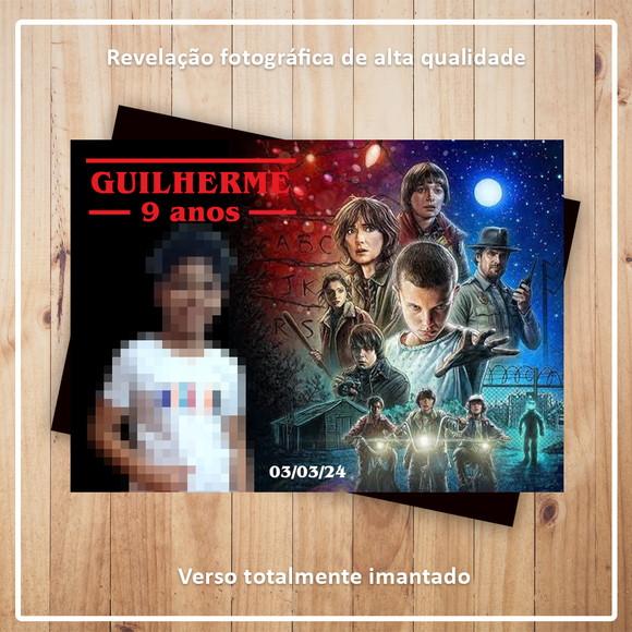 Imã de Geladeira 10x7 Stranger Things
