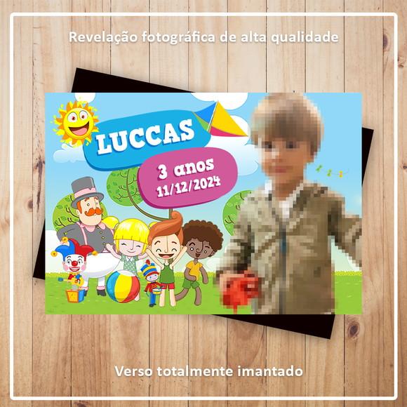 Imã de Geladeira Bita e as Brincadeiras