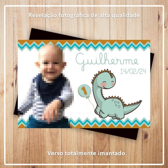Imã de Geladeira Dinossauro Cute