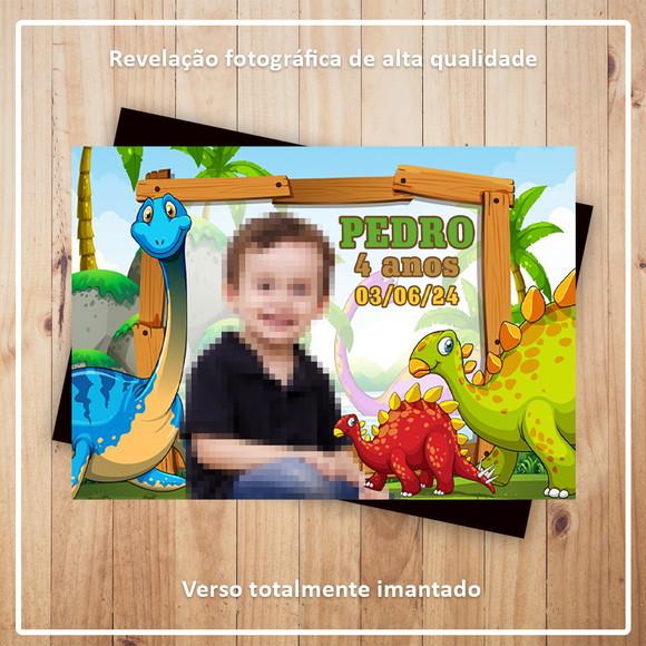 Imã de Geladeira Dinossauros Desenho