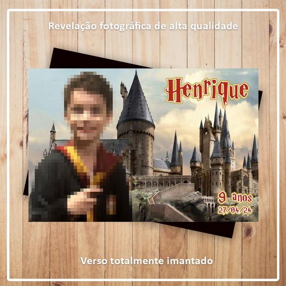 Imã de Geladeira Harry Potter Castelo