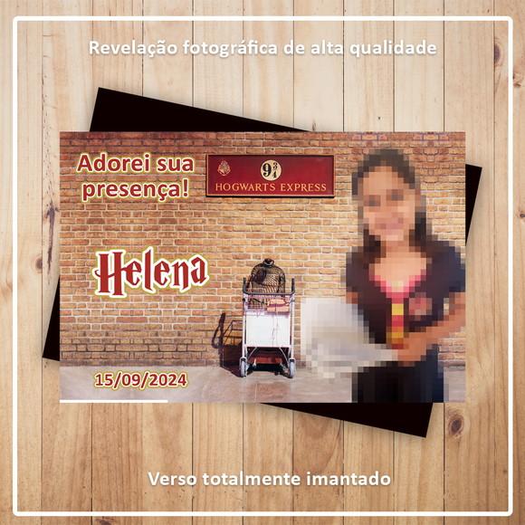 Imã de Geladeira Harry Potter Plataforma 9 3/4