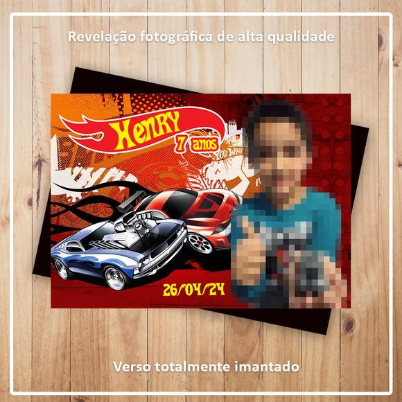 Imã de Geladeira Hot Wheels