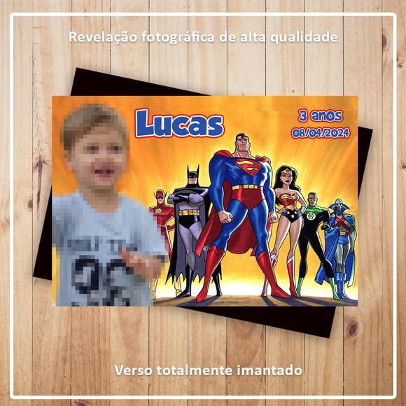 Imã de Geladeira Liga da Justiça
