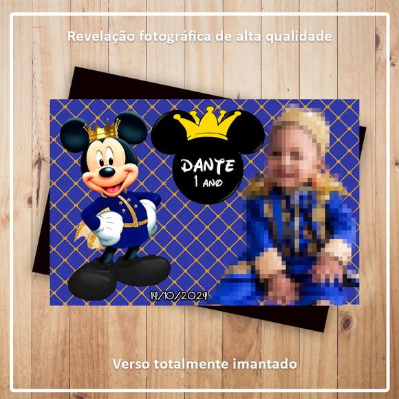 Imã de Geladeira Mickey Realeza