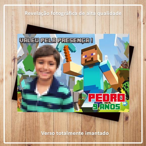 Imã de Geladeira Minecraft