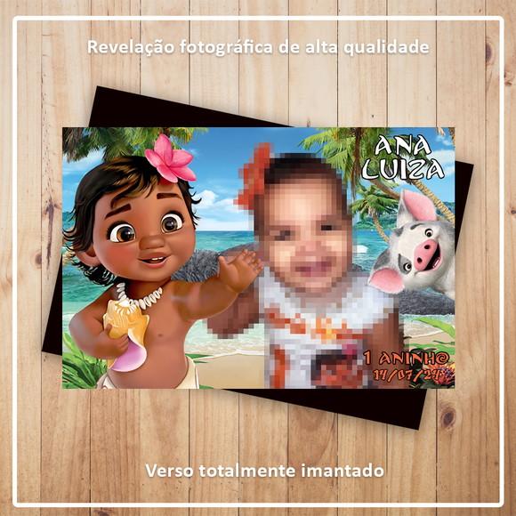 Imã de Geladeira Moana Baby