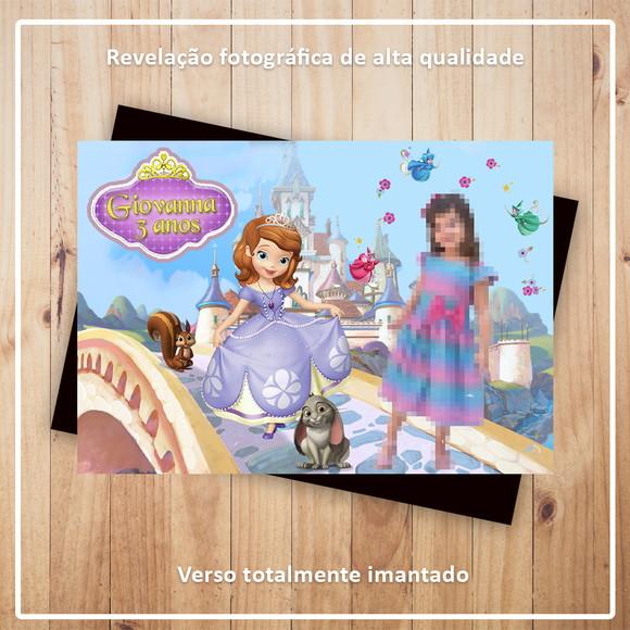 Imã de Geladeira Princesa Sofia