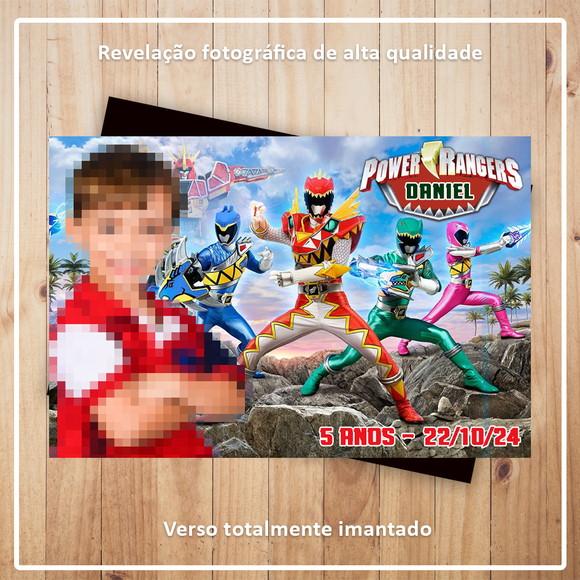 Imã de Geladeira Power Rangers