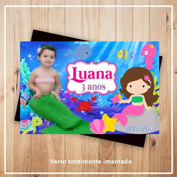 Imã de Geladeira Sereia