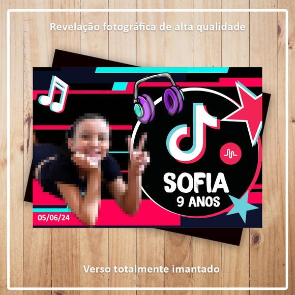 Imã de Geladeira Tik Tok