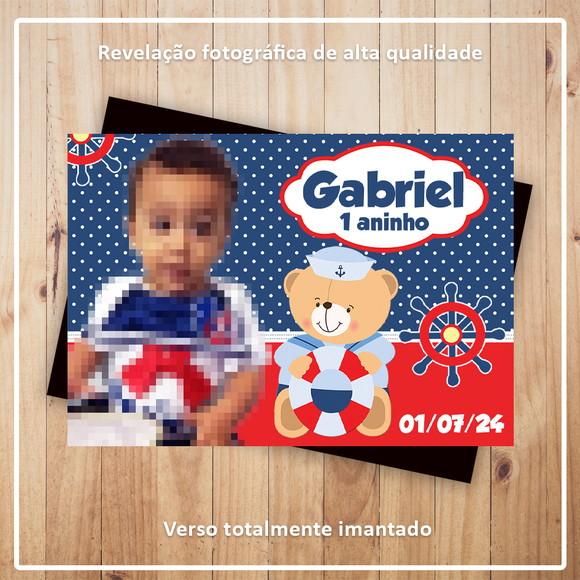 Imã de Geladeira Ursinho Marinheiro