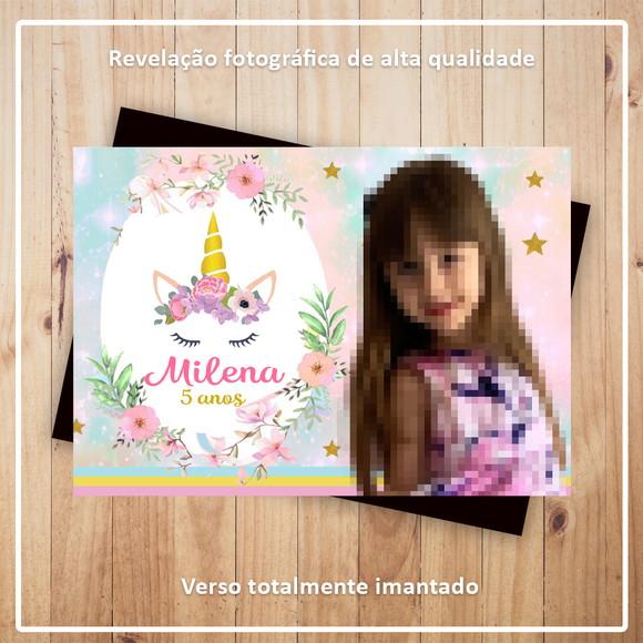 Imã de Geladeira Unicórnio