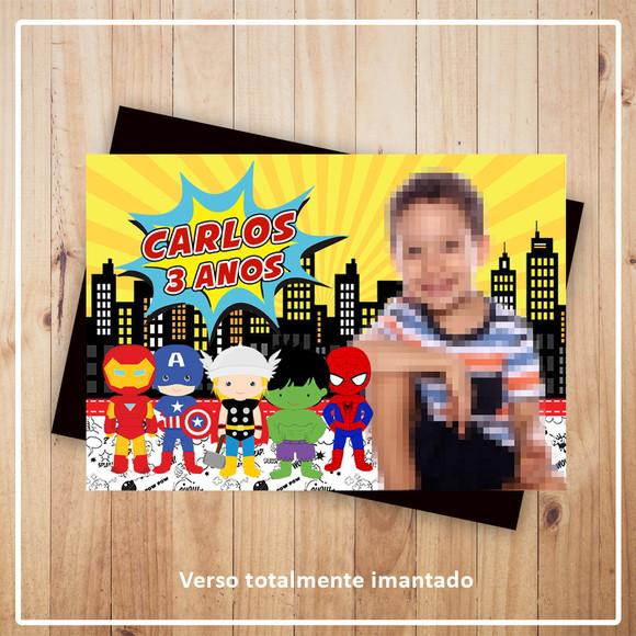 Imã de Geladeira Vingadores Baby