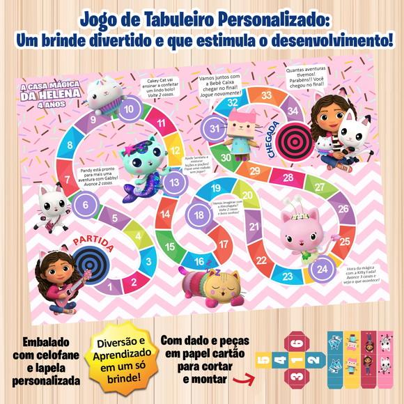 Jogo de Tabuleiro Casa Mágica da Gabby Entrega Expressa