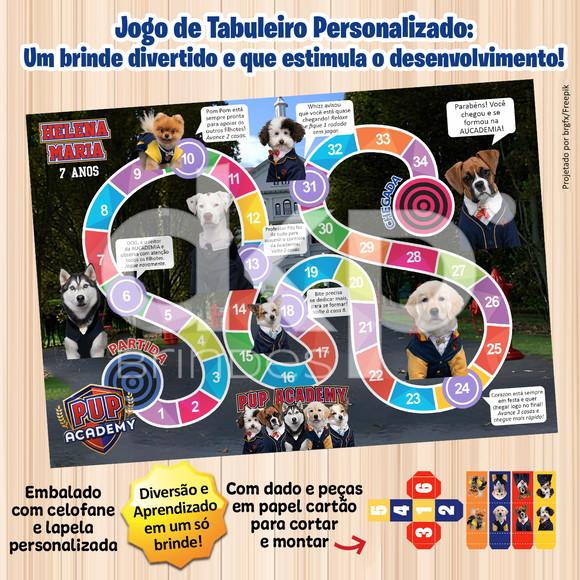 Jogo de Tabuleiro Personalizado Aucademia