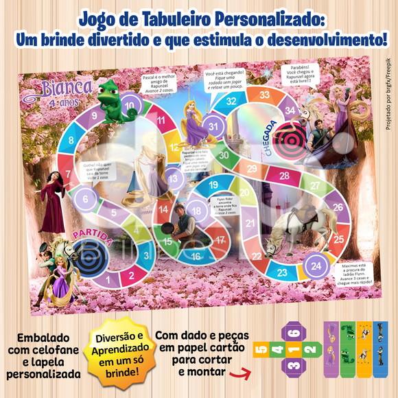 Jogo de Tabuleiro Personalizado Enrolados
