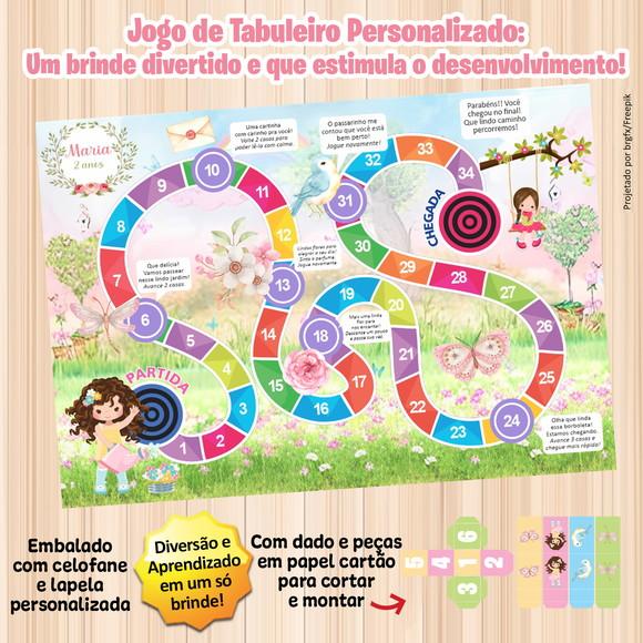 Jogo de Tabuleiro Personalizado Jardim