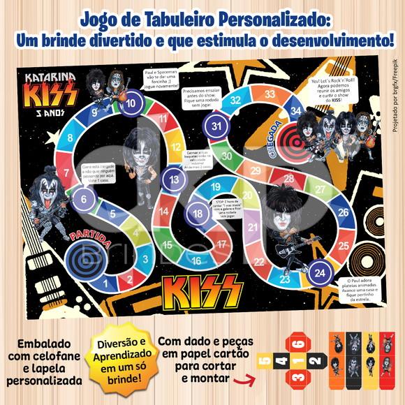 Jogo de Tabuleiro Personalizado Kiss