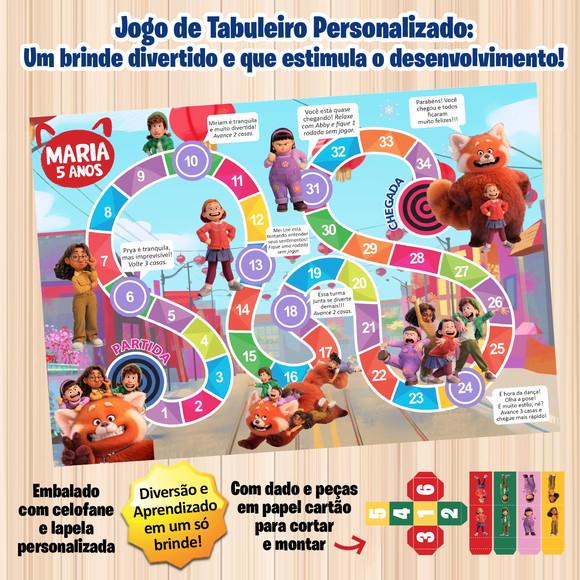 Jogo de Tabuleiro Personalizado Red