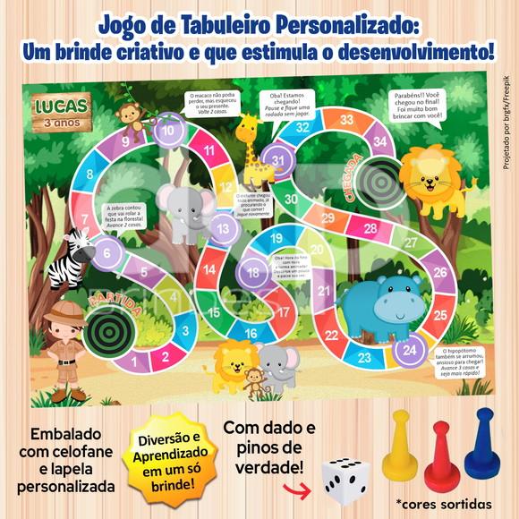 Jogo de Tabuleiro Personalizado Safari / Floresta