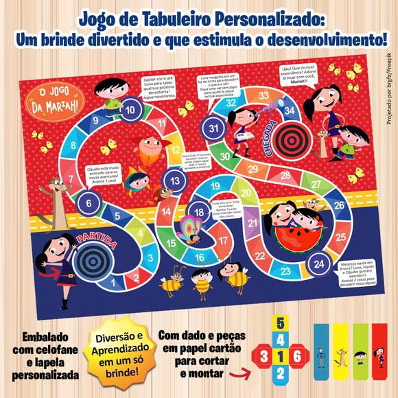 Jogo de Tabuleiro Personalizado Show da Luna