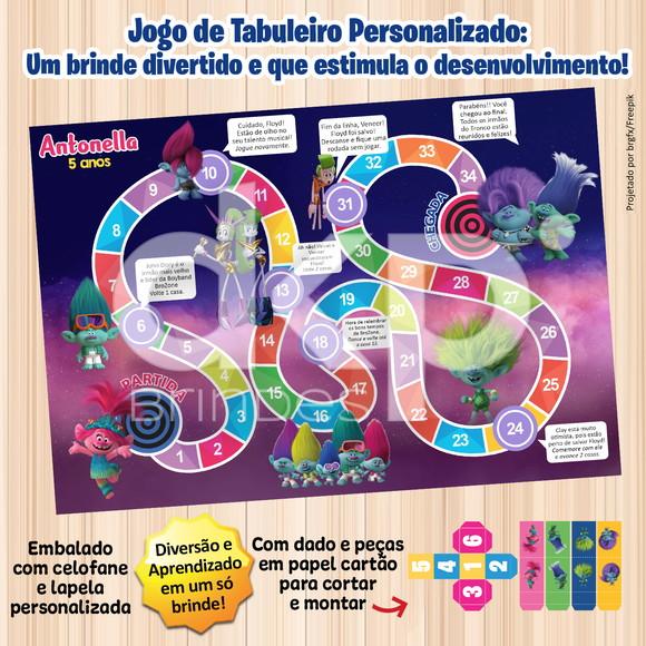 Jogo de Tabuleiro Personalizado Trolls 3